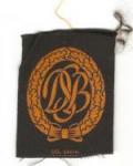 DSB Cloth Gold Sports Badge 