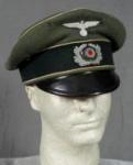 WWII German Infantry Enlisted Visor Cap 
