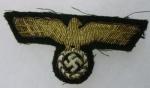 WWII German Bullion Visor Cap Eagle