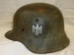 WWII German Army Helmet Single Decal