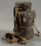 WWII German Gas Mask with Sheet 