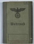 German Wehrpass Document