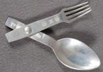 WWII German Folding Mess Fork and Spoon