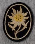 WWII SS Edelweiss M43 Cap Patch