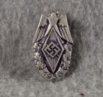 HJ 1938 Hitler Youth Donation Pin Tinnie