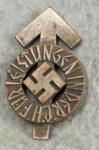 Hitler Youth HJ Proficiency Badge Silver Numbered