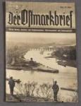 WWII Der Ostmarkbrief Magazine 1940