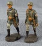 German Toy Soldiers Elastolin Stretcher Carriers 