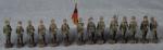 German Toy Marching Soldiers Elastolin Lot of 14