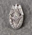 HJ 1937 Hitler Youth Donation Pin Tinnie