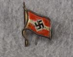 Hitler Youth HJ Flag Tinnie Stick Pin