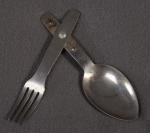 WWII German Folding Mess Fork Spoon