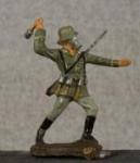 WWI German Soldier Grenade Thrower Lineol