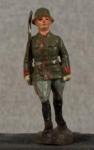 German Toy Marching Officer Soldier Elastolin