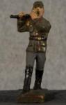 German Toy Marching Soldier Flute Bandsman Lineol