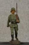 German Toy Marching Soldier Elastolin