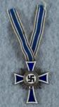 WWII German Mothers Cross Silver