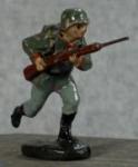 German Toy Soldier Advancing Elastolin