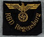 RBD Regensburg Reichsbahn Sleeve Eagle