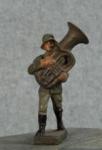 WWI German Band Tuba Soldier Lineol