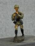 WWI German Band Horn Player Soldier Elastolin