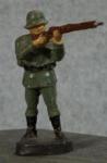 WWI German Firing.Toy Soldier Duro