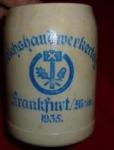German Beer Mug 1935 Reichshandwerkertag