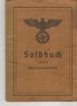 WWII German Military Pass Soldbuch Medical