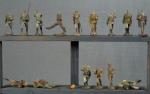German Toy Soldiers Lot of 15