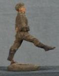 German Goose Stepping Marching Soldier Elastolin