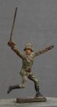 WWI German Toy Soldier Charging Officer