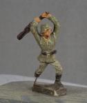 German Toy Soldier Attacking 