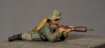 WWI German Toy Soldier Rifleman Prone Position
