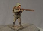 WWI German Toy Soldier Rifleman Lineol Cap Fire