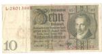 German 10 Mark Reichsmark 
