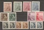 German Postage Stamps Czech Bohemia Moravia Hitler