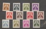 Nazi German Postage Stamps Czech Bohemia Moravia 