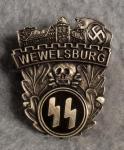 SS Wewelsburg Castle Badge Repro