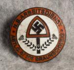 German RAD Braunschweig Badge Reproduction