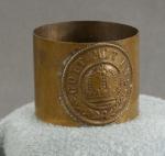 WWI German Trench Art Napkin Ring