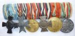 German Parade Medal Bar Six Place 