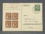 WWII German Postcard Sent to USA 1935
