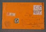 German Postal Envelope Sent to USA 1930 Luftpost 