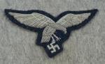 Luftwaffe Officer Bullion Droop Tail Breast Eagle