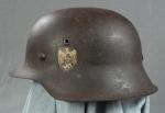 German M42 Heer Single Decal Helmet