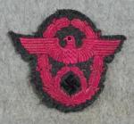 WWII German Fire Police Sleeve Eagle 