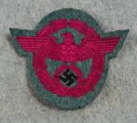 WWII German Fire Police Sleeve Eagle 