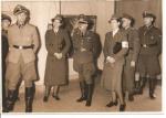 WWII German Press Photo SS Officers