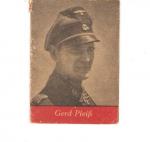 WHW Knights Cross SS Gerd Pleiss Donation Booklet