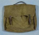 WWII era German Field Bag Cloth Clothing Briefcase